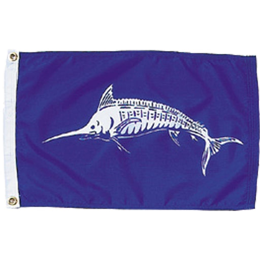 White Marlin Fish Flag