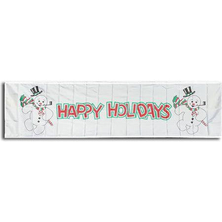 3 x 10' Happy Holidays Banner