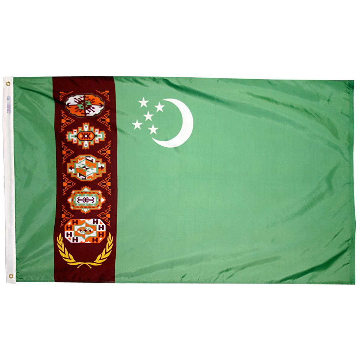 Turkmenistan Flag - Gates Flag & Banner 