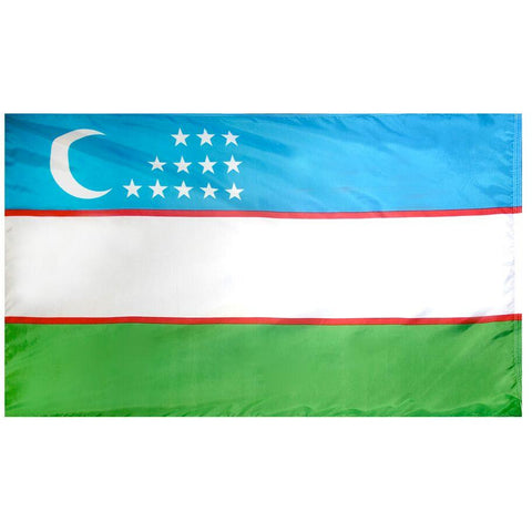 Uzbekistan Flag - Gates Flag & Banner 