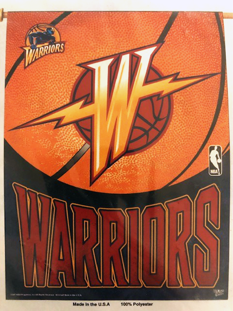 NBA Golden State Warriors Jersey Banner