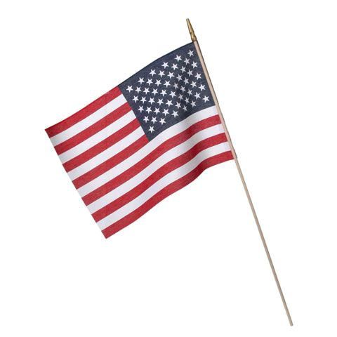 U.S. No Fray Stick Flag