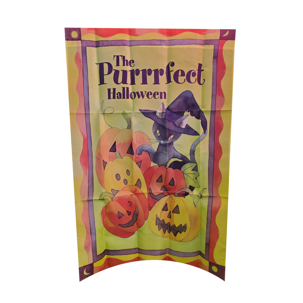 Purrrfect Halloween Banner