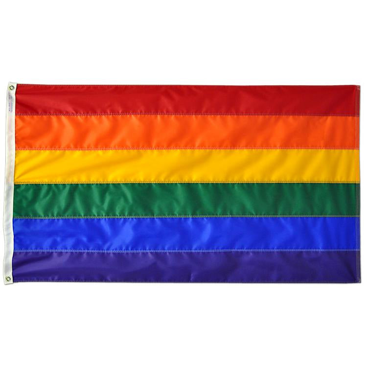 Rainbow Outdoor Flag - Gates Flag & Banner 