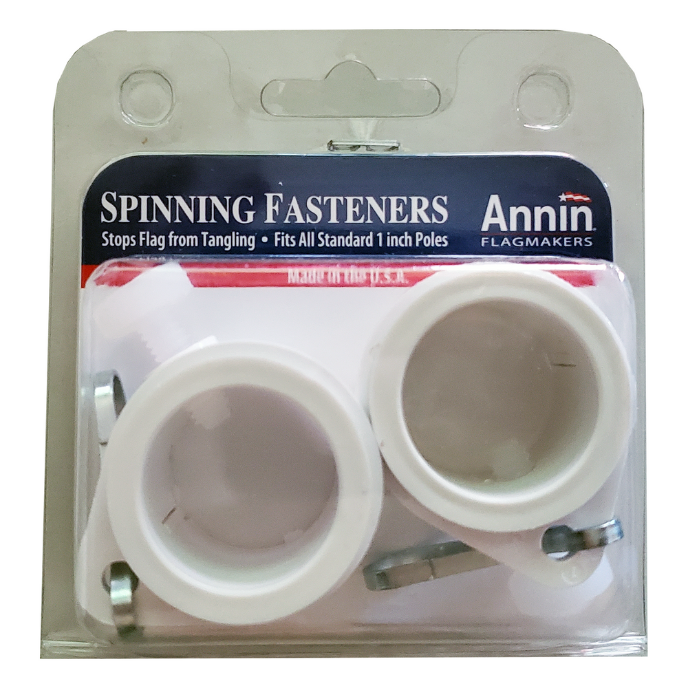 Spinning Flag Fasteners