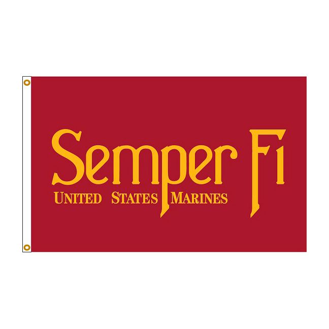 U.S. Marine Corps Semper Fi Flag - Gates Flag & Banner 