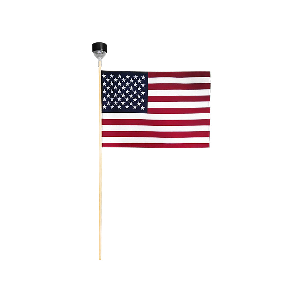 US Solar Stick Flag