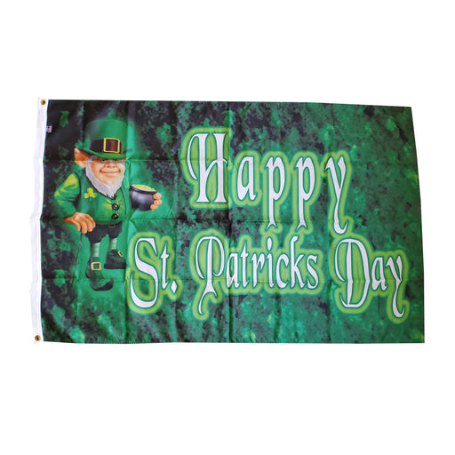 Saint Patrick's Day - Leprechaun Flag