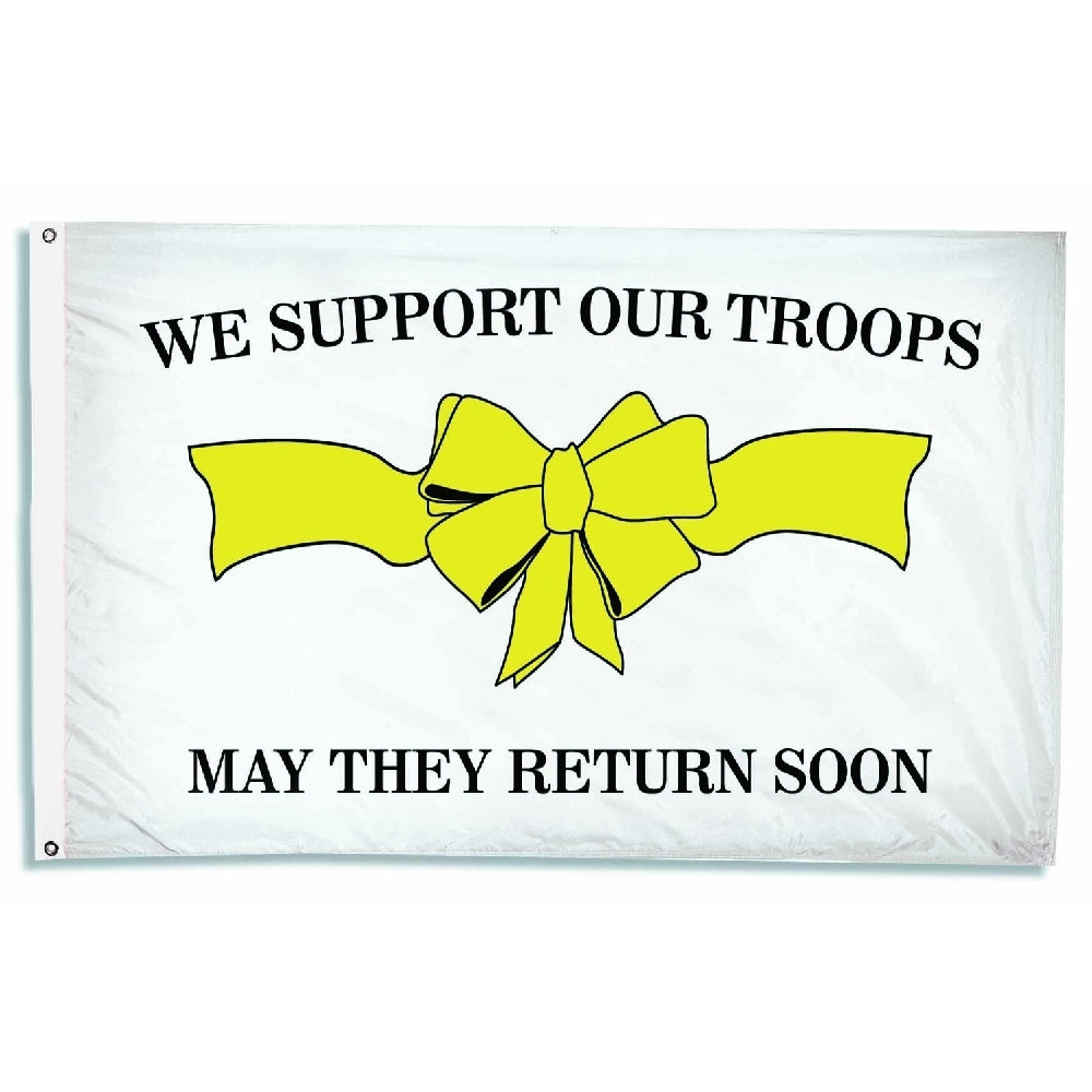 We Support our Troops Flag - Gates Flag & Banner 