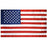 U.S. Outdoor Nylon Flag - Pole Hem