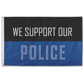 We Support Police Flag - Gates Flag & Banner 