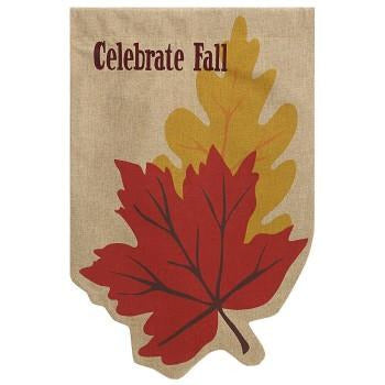 Welcome Fall Leaves Banner
