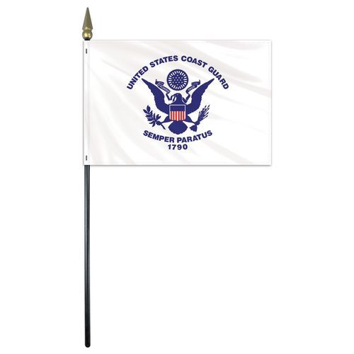 U.S Coast Guard Stick Flag - Gates Flag & Banner 