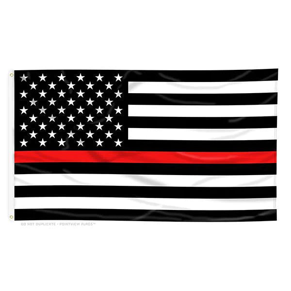 U.S. Thin Red Line Flag - Gates Flag & Banner 