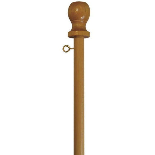 One-Piece Wooden Banner Pole